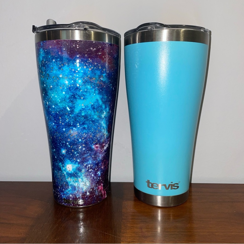 Tervis Insulated Tumbler Cup 30 Oz Stainless Steel Two Pack